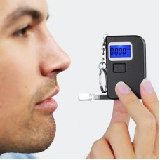 Portable Alcohol Tester Keychain Mini Breath Alcohol Meter