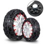 S2 Car Rubber Tugchen Tire Amerency Antipkid Chasins Tire Antiplip Chain