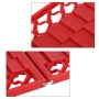 SHUNWEI SD-X001 Car Traction Mat Foldable Auto Escaper Buddy Non-Slip Mats Winter Roads Instant Traction Tire Grip Set Snow Mud(Red)