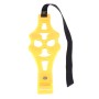 6PCS Car Snow Tire Anti-skid Chains For Family Car(Yellow)