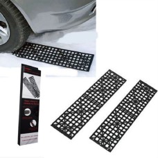 1 Pair Car Off-Road Plate Tires Skid Plates Self-Rescue Off-Road Equipment for Snow and Mud