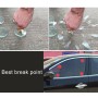 2 in 1 Mini Car Safety Rescue Hammer Life Saving Escape Emergency Hammer Seat Belt Cutter Window Glass Breaker (Black)