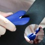 2 in 1 Mini Car Safety Rescue Hammer Life Saving Escape Emergency Hammer Seat Belt Cutter Window Glass Breaker (Black)