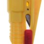 3-in-1 Rescue Tool Whistle + Seat Belt Cutter + Window Break Keychain(Yellow)