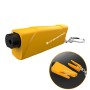 2 PCS P156  Car Safety Hammer Escapes Trapped Window Broken Device(Yellow)