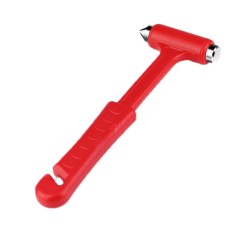 Car Safety Life-Saving Hammer Car Emergency Multifunctional Window Breaker, Colour: Ordinary Red