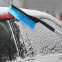 DM-010 3-in-1 Portable Snow Ice Removal Scraper Kit for Cars and Trucks, Ice Scraper+Snow Brush +Dash Duster Combination Any Two Head of the Three
