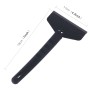 SHUNWEI Premium ABS Scraper Strip Ice Scraper Heavy-duty Frost and Snow Removal for Car Windshield and Window(Black)
