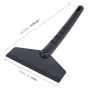 SHUNWEI SW-3107 Premium TPR Scraper Strip Ice Scraper Heavy-duty Frost and Snow Removal for Car Windshield and Window(Black)