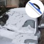 Car ABS Scraper Strip Wash Wiper Plate Wash Water Ice Frost Snow Cleaner Shower Scraper(Blue)