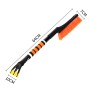 ST-3902 Car Multifunctional Removable Snow Scraper Snow Shovel (Orange)