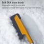 Car Multifunctional EVA Glass Snow Removal Frost Removal Tool, Style:Without Light