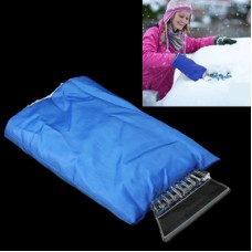 Automobile Supplies Car Snow / Ice Shovel with Protective Sleeve for Cold Winter(Blue)