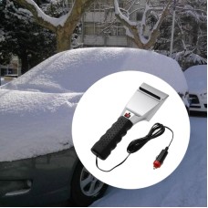 12V Electric Heated Car Ice Scraper Automobiles Cigarette Lighter Snow Removal Shovel