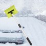 2 ПК. Автомобиль снежной лопата Установленная машина снежная лопата снежной глазурь инструмент (зеленый)