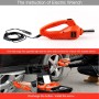 Roadside Emergency Kit Including 12V DC Electric Hydraulic Floor Jack with Inflatable Pump Emergency Hammer and Electric Impact Wrench Tool Set