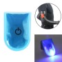 2 PCS Outdoor Night Running Safety Warning Light LED Illuminated Magnet Clip Light (Blue)