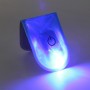 2 PCS Outdoor Night Running Safety Warning Light LED Illuminated Magnet Clip Light (Blue)