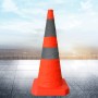 Lift Road Safety Road Cones with Warning Light Height: 70cm