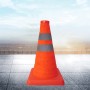 Lift Road Safety Road Cones with Warning Light Height: 30cm