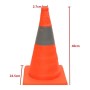 Car Telescopic Folding Road Cone Oxford Cloth Reflective Warning Sign