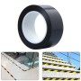 45mm PVC Warning Tape Self Adhesive Hazard Safety Sticker, Length: 33m(Black)