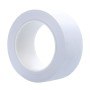 45mm PVC Warning Tape Self Adhesive Hazard Safety Sticker, Length: 33m(White)
