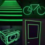 Luminous Tape Glow In Dark Wall Sticker Luminous Photoluminescent Tape Stage Home Decoration, Size: 1cm x 3m(Green Light)