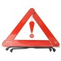 Foldable Portable Triangle Sign Warning Light Signal Lamp for Vehicle(Red)