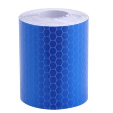 Car Motorcycles Reflective Material Tape Sticker  Safety Warning Tape Reflective Film(Blue)
