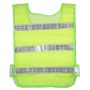 Reflective Fluorescent Vest Safty Cloth Driving School Construction Traffic Safty Warning Working Cloth(Green)