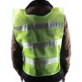 Reflective Fluorescent Vest Safty Cloth Driving School Construction Traffic Safty Warning Working Cloth(Green)