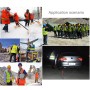 Reflective Fluorescent Vest Safty Cloth Driving School Construction Traffic Safty Warning Working Cloth(Red)