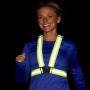 Night Riding Running Reflective Safety Vest (Neon Green)