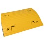 Strip Two-in-one Engineering Rubber Speed Bump, Size: 50x40x5cm