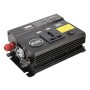 300W DC 12V to AC 220V Car Multi-functional 4488 Smart Power Inverter(Black)