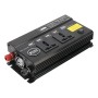 500 Вт DC 12 В до AC 220V Multifunctional 4588 Smart Power Inverter (Black)