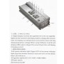 650W DC 24 В до AC 220V Multifunctional 4988 Smart Power Inverter (Black)