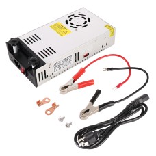 S-300-12 DC12V 300W 25A DIY Regulated DC Switching Power Supply Power Inverter with Clip, US Plug