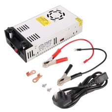 S-350-12 DC12V 350W 29A DIY Regulated DC Switching Power Supply Power Inverter with Clip, UK Plug