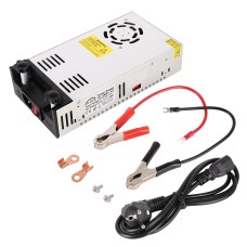 S-360-12 DC12V 360W 30A DIY Regulated DC Switching Power Supply Power Inverter with Clip, EU Plug