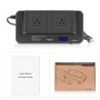 DC12V 200 Вт AC110V CAR Smart Multifunctional Digital Display Inverter, US Plug