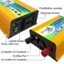 Tang I Generation 12V to 220V 3000W Intelligent Car Power Inverter with Dual USB(Yellow)