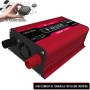 Zhizun 12V to 220V 4000W Car Power Inverter(Red)