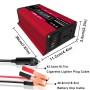 Zhizun 12V to 220V 4000W Car Power Inverter(Red)