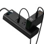 Baseus 150W  110V In-car Inverter 2 AC & USB & Type-C / USB-C Ports Charger, Specification:JP Plug(Black)