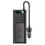 Baseus 150W 110V Inverter Inverter 2 AC & USB & TYPE-C / USB-C Зарядное устройство, спецификация: US Plug (Black)