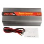 SUVPR 2000W AC, Input 12V Multifunctional inverter, Output voltage: AC 220V(Silver)