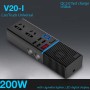 Car Inverter 12v/24v To 220v Household Power Converter Multi-Function Car Socket, Specification:V20-I Car/Truck Universal