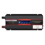 XUYUAN 6000W Car Inverter LCD Display Converter, US Plug, Specification: 24V-110V